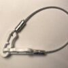 Neckline wire med plast karabin