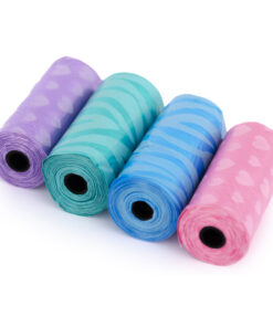 Poop bags in colors