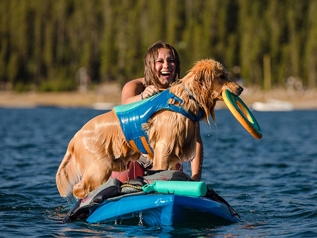 Ruffwear Float Coat, Blå - Image 2