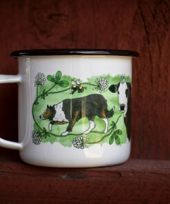 Eplaros emaljekrus - Border Collie