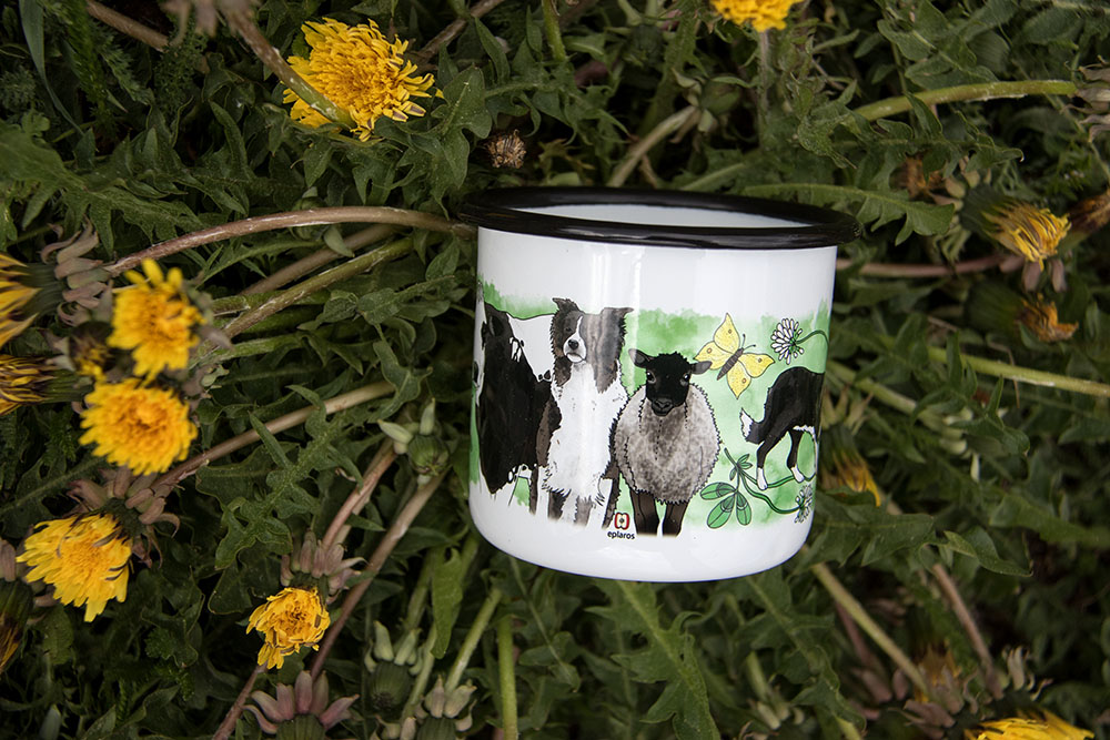 Eplaros emaljekrus - Border Collie - Image 3