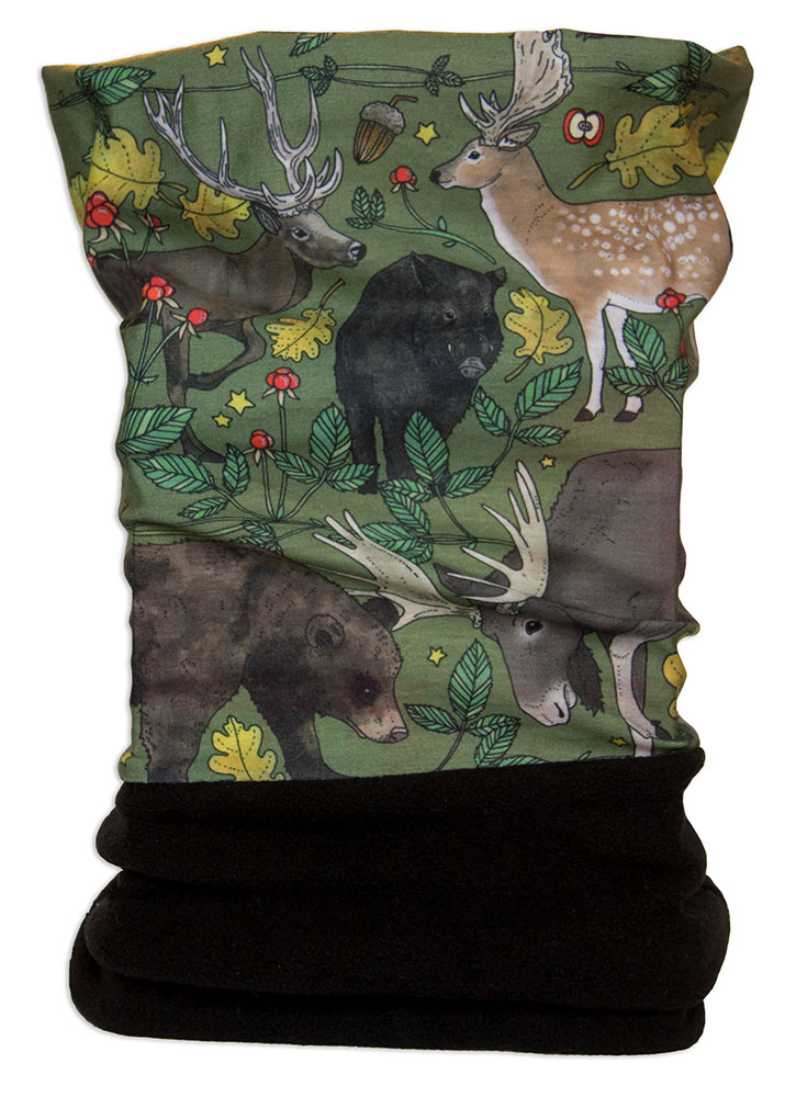 Eplaros Halstube med fleece Vildt