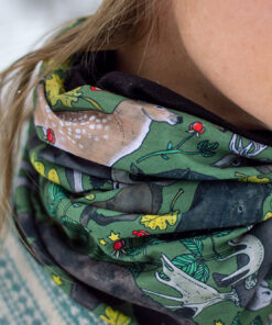 Alternative view of Eplaros Halstube med fleece Vildt