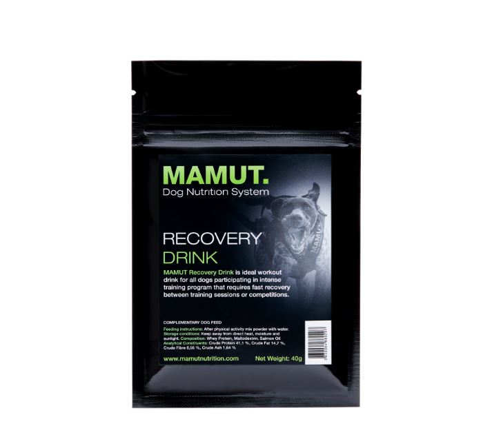 MAMUT Recovery Drink - 40g prøvepose