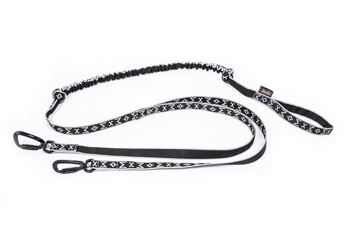 ManMat Bungee Line m/Twistlock karabin - 2 hunde