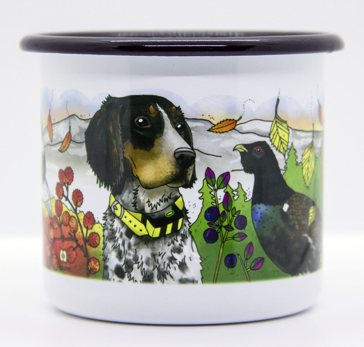 Eplaros emaljekrus - Engelsk setter - Image 3