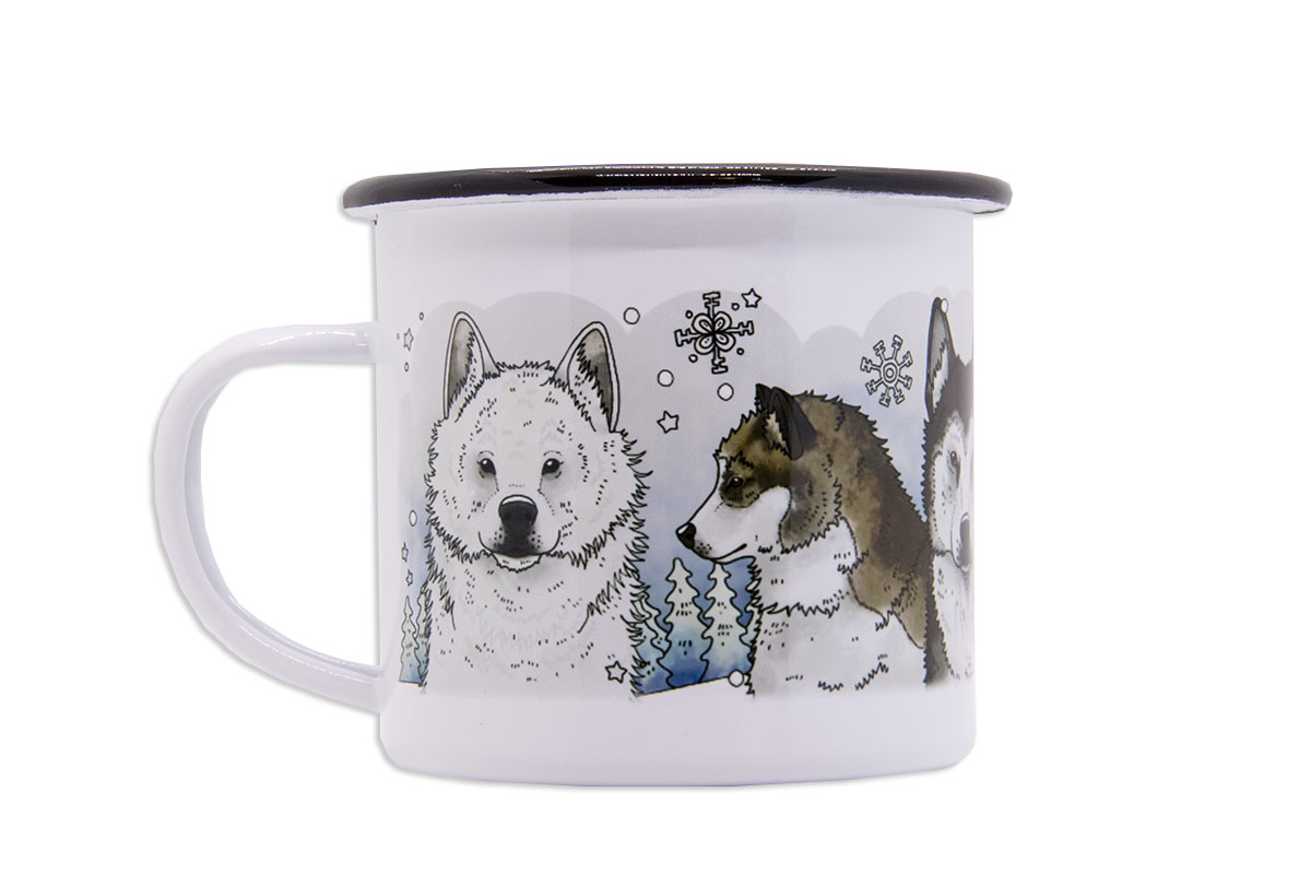 Eplaros emaljekrus - Polarhund - Image 2