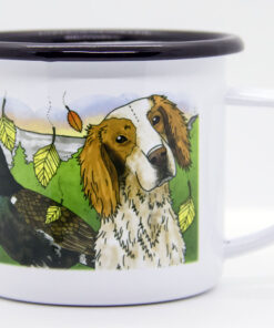 Eplaros emaljekrus - Engelsk setter