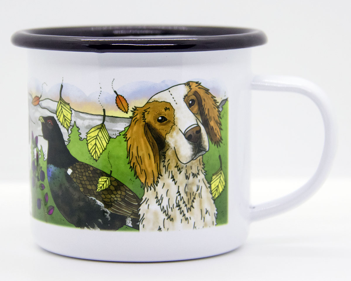 Eplaros emaljekrus - Engelsk setter
