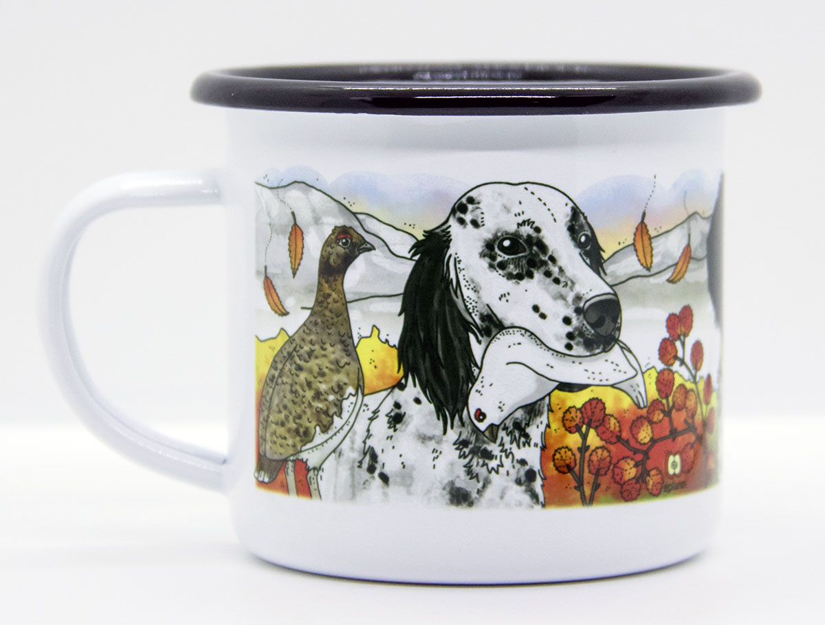 Eplaros emaljekrus - Engelsk setter - Image 2