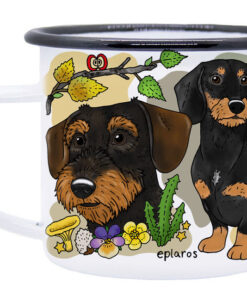 Eplaros emaljekrus - Gravhund - Image 6