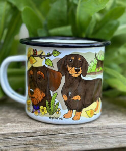 Eplaros emaljekrus - Gravhund
