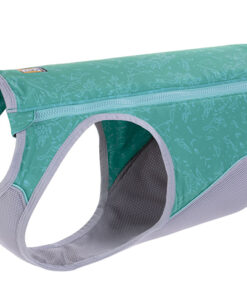Ruffwear Swamp Cooler Zip Vest, Aurora Teal