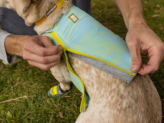 Ruffwear Swamp Cooler Zip Vest, Blue Mist - Image 2
