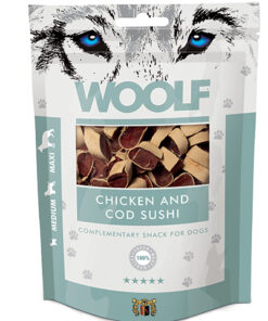 Woolf Chicken and Cod Sushi