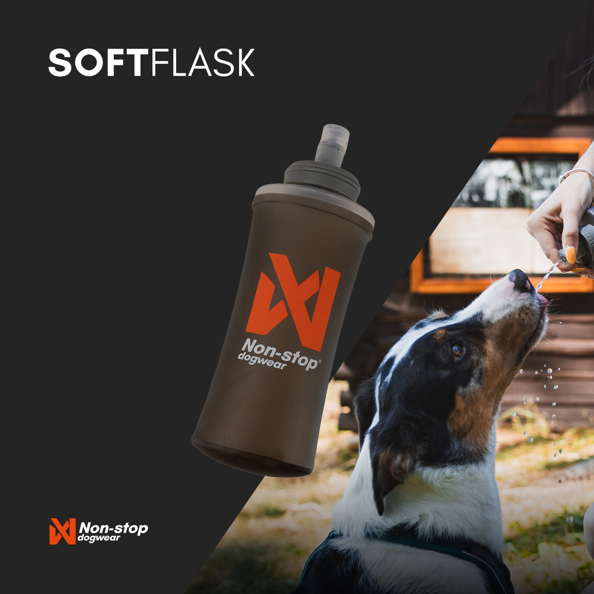 Non-stop Dogwear NS Soft flask drikkeflaske - Image 5