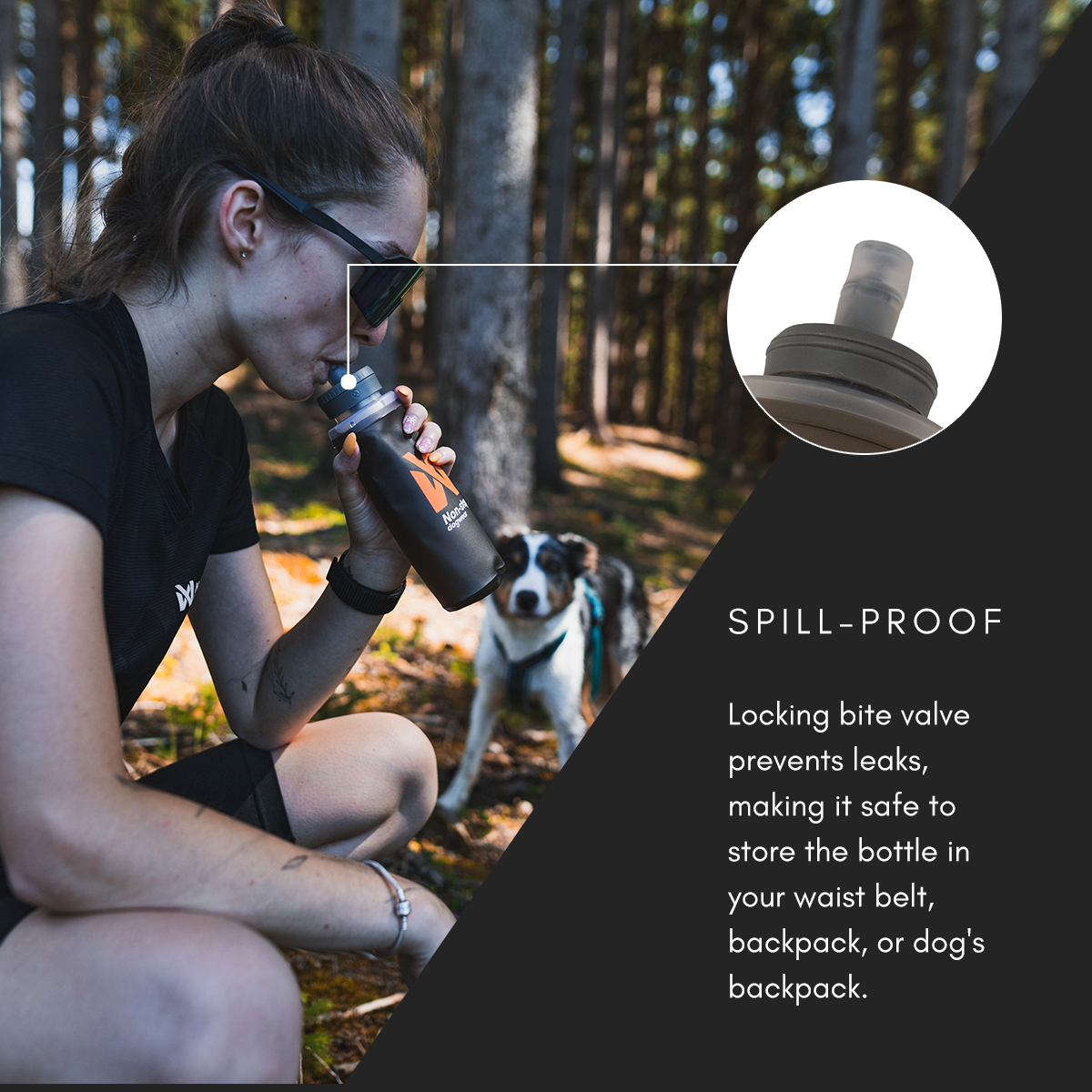 Non-stop Dogwear NS Soft flask drikkeflaske - Image 6