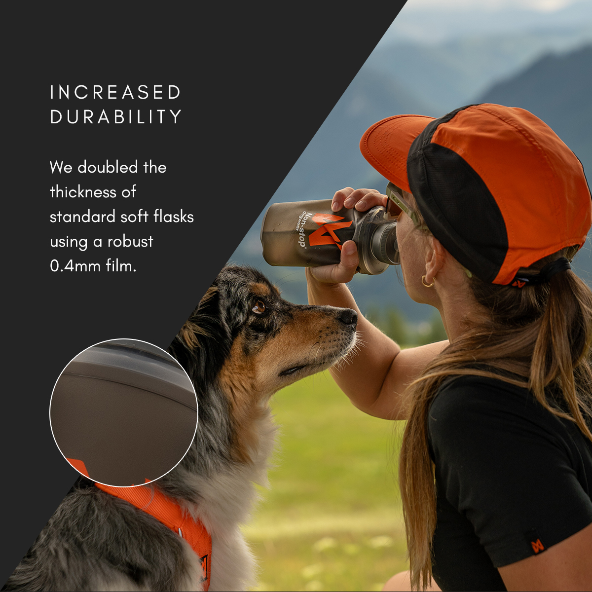 Non-stop Dogwear NS Soft flask drikkeflaske - Image 7