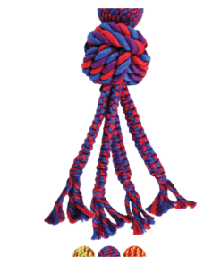 Alternative view of KONG Wubba Weaves med Reb