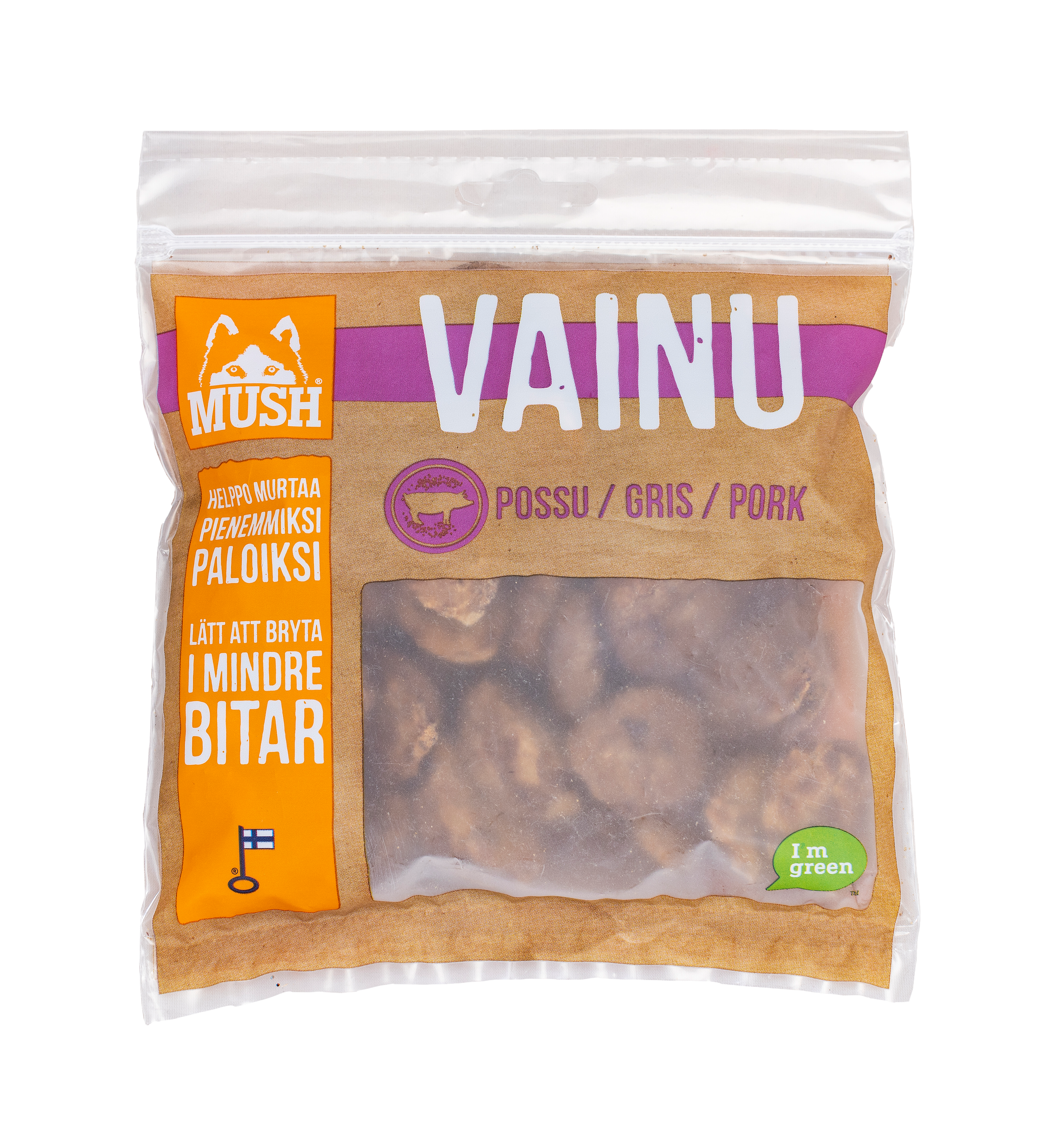 MUSH vainu godbidder gris