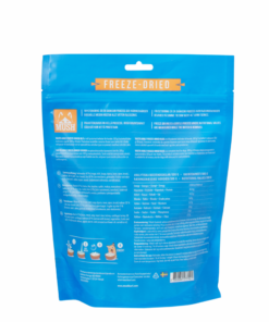 MUSH Vaisto® Blå Freeze-Dried – frysetørret hundefoder med okse, kalkun og laks - Image 3