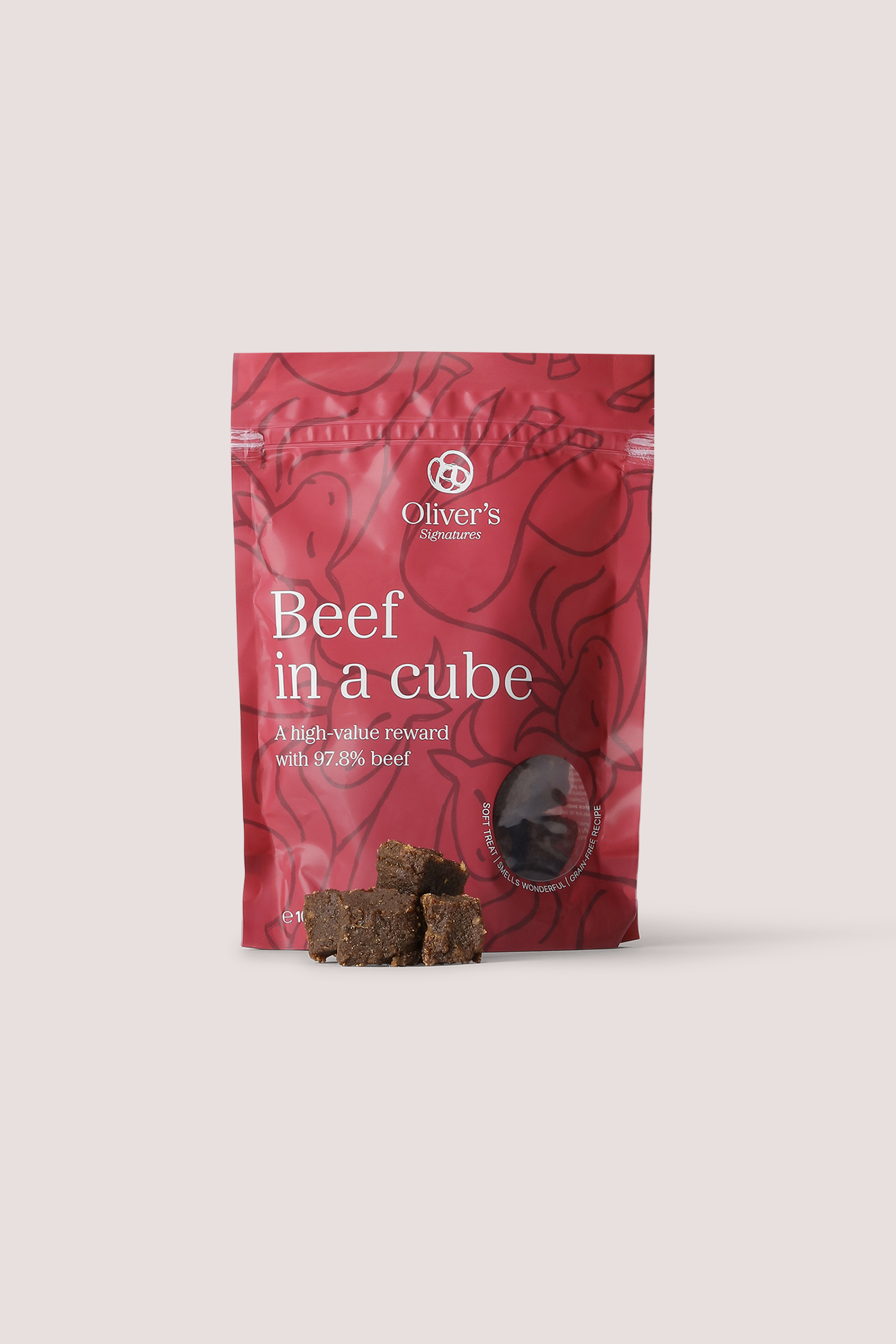Signature Beef in a cube