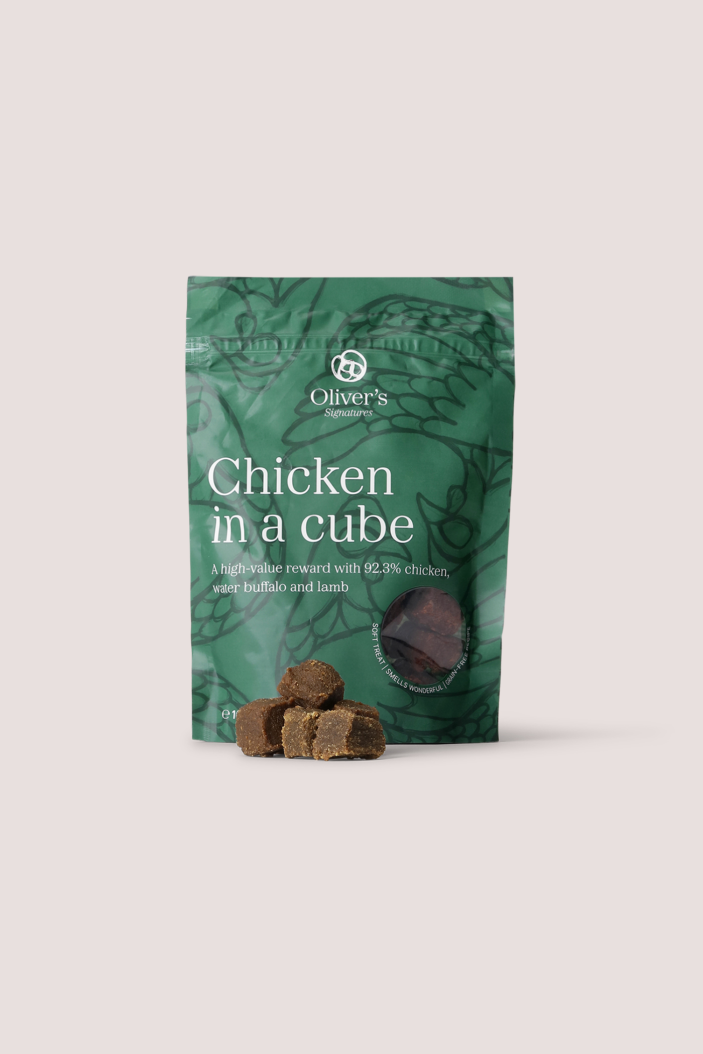 Signature Chicken in a cube